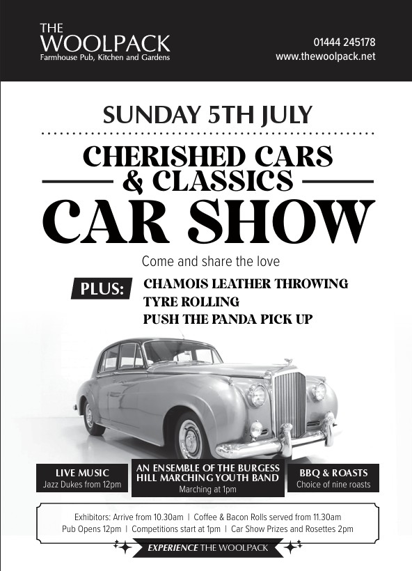 The Woolpack Car Show 2026