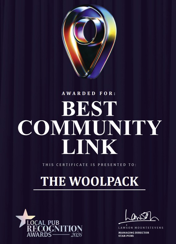 The Woolpack – Star pubs and bars awards – 2026 The Woolpack - Star pubs and bars awards - 2026