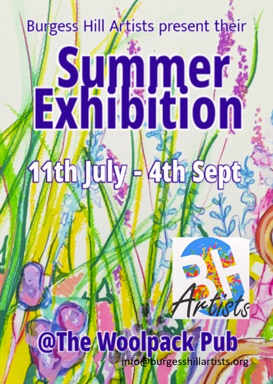 The Woolpack – Summer Art Exhibition poster